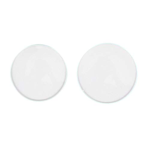 Ladieshow - Pieza de repuesto de cristal para reloj de doble cúpula de cristal cóncavo (30 + 32)