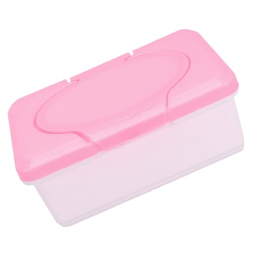 SOLUSTRE Wipes Dispenser Compact Travel Wipes Box Reusable Holder for Diaper Bag