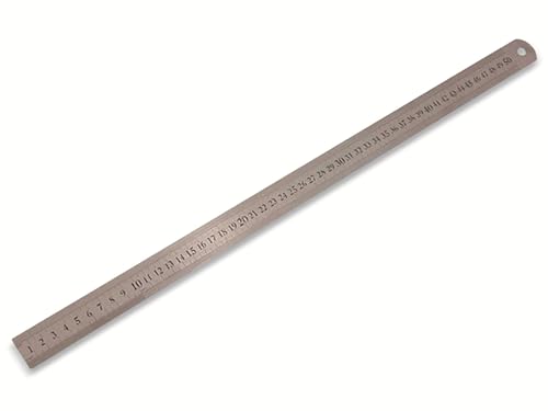 500mm Metall-Lineal aus Stahl Stahllineal Messen 50cm