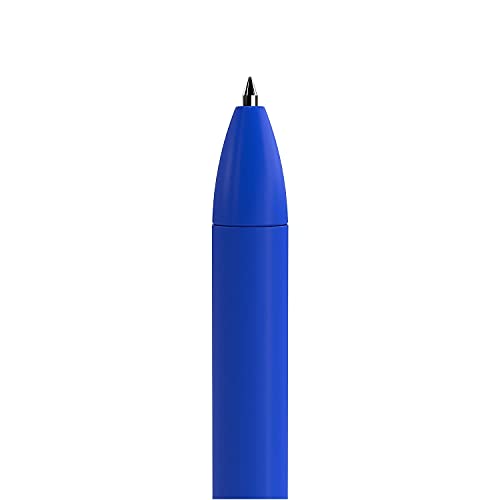 Image of TRU RED Retractable Gel Pens, Fine Point 0.5mm, Blue Ink, 24 Pack - Quick‑Dry Pens for Smooth, Precise Writing