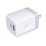 USB C Fast Charger, 20W PD+Quick Charge 3.0 Type C Wall Block Charger Plug Cube Compatible iPhone...