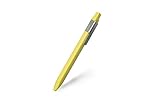 Moleskine Classic Click Ball Pen, Hay Yellow, Large Point (1.0 MM), Black Ink (Moleskine Non-Paper)