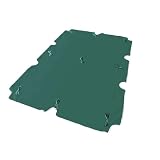  Telo di ricambio per dondolo da giardino 2 posti in poliestere idrorepellente 165x112x1h cm - Green