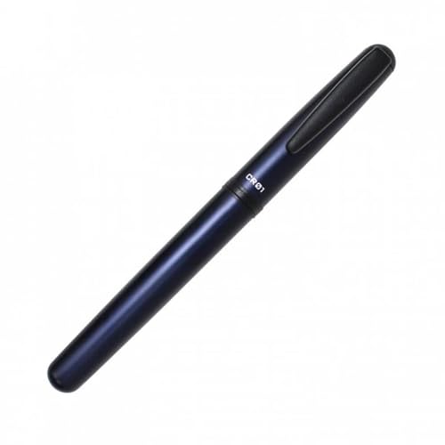 Image of OHTO CR01 Ceramic Rollerball Pen 0.7 mm | Blue Ink Medium Tip Writing Pen | Matte Blue Body | Smooth Japanese Roller Pen for Office, Journaling, Study | Made in Japan
