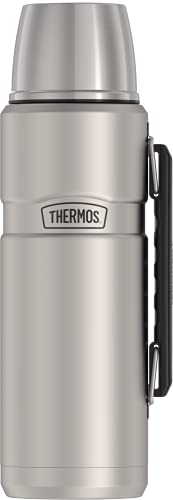 Comparison: Best Thermos For Smoothies 6 THERMOS Stainless King Vacuum-Insulated Beverage Bottle, 40 Ounce, Matte Stainless Steel