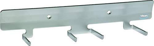 Soporte de pared Vikan 0617 en acero inoxidable de alta durabilidad y resistencia para interiores