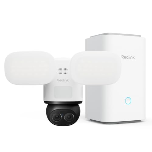 Image of REOLINK Home Hub Pro with TrackFlex Floodlight WiFi