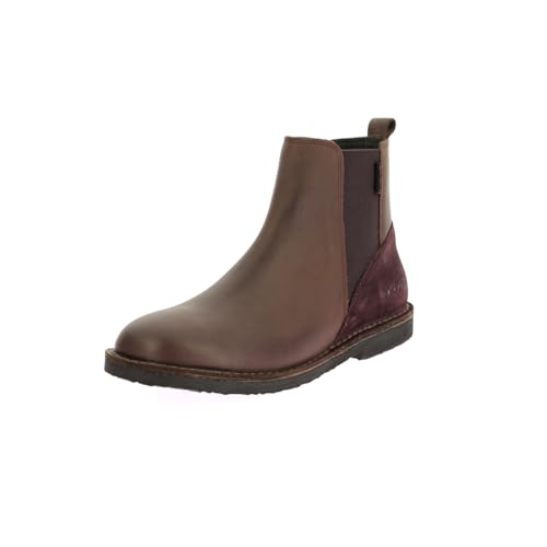 Kickers Lipist Chelsea-Stiefel fĂĽr Damen, Dunkelbraun, 39 EU