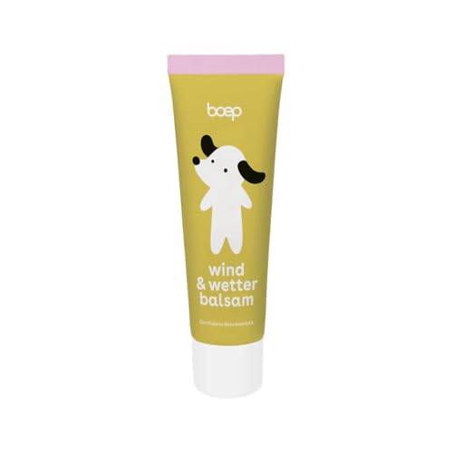 boep crème vent et météo pour bébés et enfants | Cosmétiques naturels vegan développés par un médecin | Baume bébé crème protection contre le froid visage et corps | Baume vent et météo (50 ml)