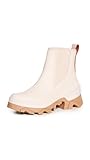 Sorel Women's Brex Boot Chelsea Waterproof Boots - Natural, Sea Salt - Size 8.5