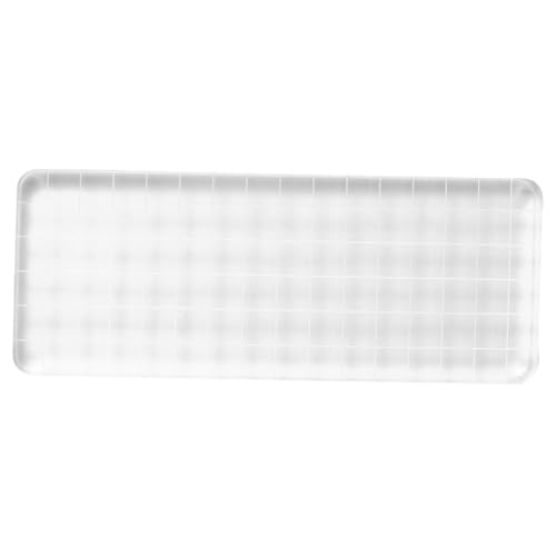 Beatifufu Super Acrylic Material Stamps Stamping Block Pad Set for Home School Scrapbooking Projects