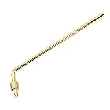 Installation facile : bras de vibrato verrouillable de type push-in, avec bague de serrage, facile à installer et à utiliser.