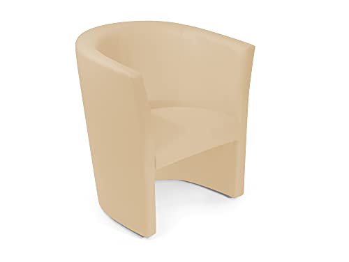 Cocktailsessel Moebel-Eins Charly – Moderner Polstersessel in Beige