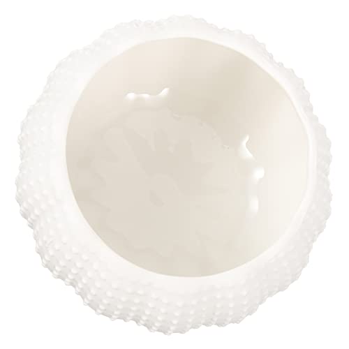 Cabilock Ceramic Caviar Bowl Creative Sea Shape Dessert Bowl for Western Cuisine for Sauces Dips Appetizers present for Parties and Gatherings