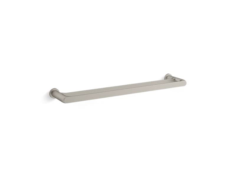 Porte-serviettes Kohler Avid K-97496-BN en finition nickel brossé pour fixation murale