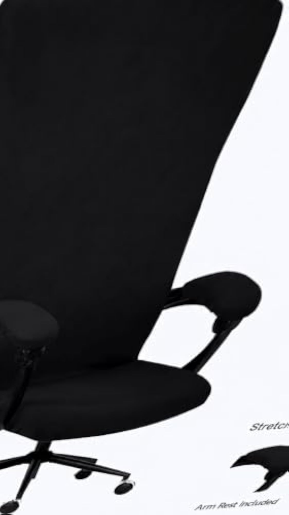 Stretchable Office Chair Cover for Computer Chair Seat and Backrest