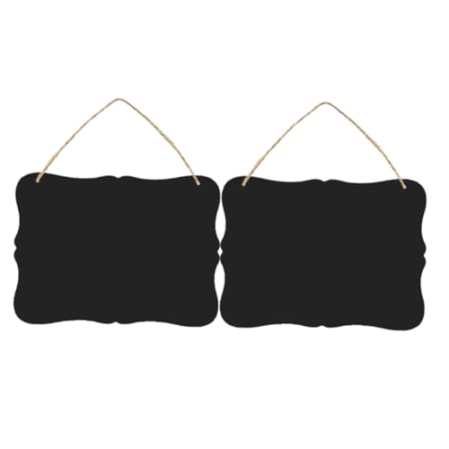SHOWERORO House Decor Blackboard Sign Framed Wire Hanging Home Blackboard Ornament