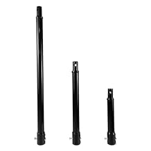 3/4 Shaft Earth 3pcs Auger Drill Bit Extension Set8",12",20", Auger Drill Bit Extension Bar, Post Hole Digger Extension Rod Set