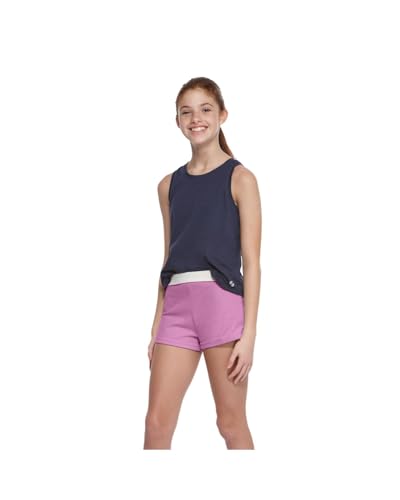 Soffe Shorts de torcida autênticos para meninas – Shorts de ginástica de mistura de algodão macio pa