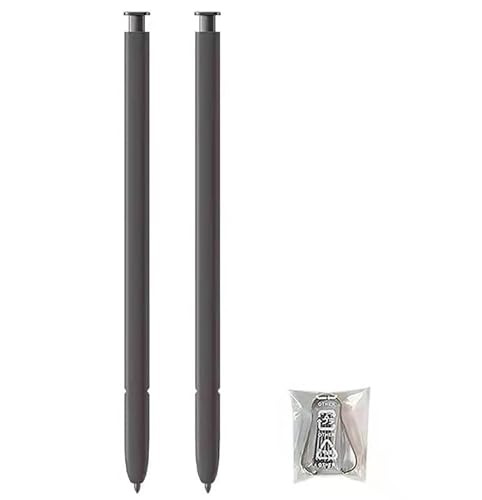 2Pcs S24 Ultra S Pen Replacement for Samsung Galaxy S24 Ultra All Versions Stylus Touch S Pen (Without Bluetooth) with Tips (Black)