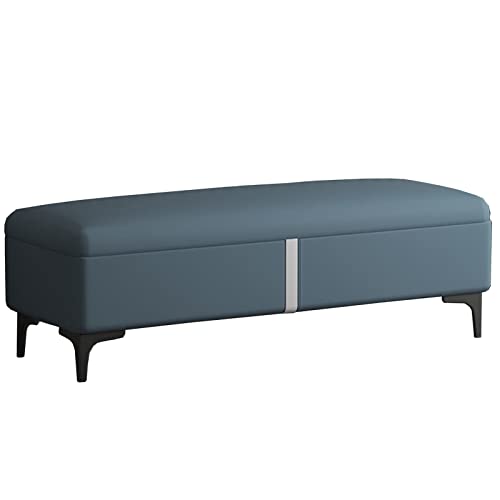 Ottoman banc de rangement pour organiser une entrée encombrée