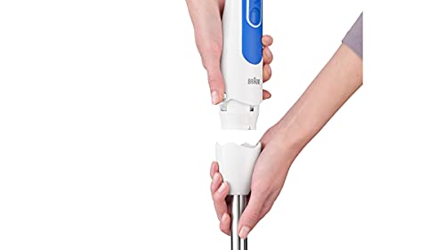 Braun MultiQuick 3 MQ3025 Staafmixer, 2 Snelheden, Spatcontrole, Vaatwasmachinebestendige onderdelen, 350 ml hakmolen, garde en 600ml BPA-vrije plastic beker - Wit - Image 5