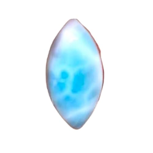 Larimar cabochon marquise 17x8x5mm pour création de bijoux DIY