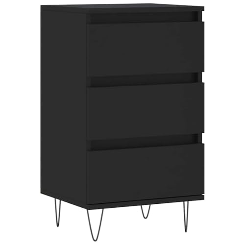 Mueble auxiliar de madera de 40 cm con cajones para salón y dormitorio 2
