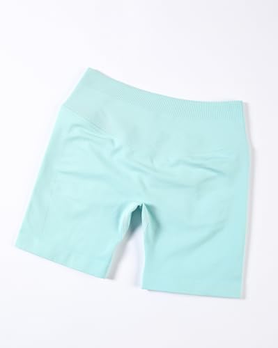 Image of AUROLA Influence Workout Shorts for Women,2.5 3.5 4.5 5.5 6.5 No Roll Up Squat Proof Scrunch Seamless Compression Gym Short