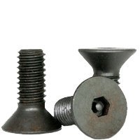 3/8"-16 x 3/4" Flat Head Socket Cap Screws, Alloy Steel, 100 Pack