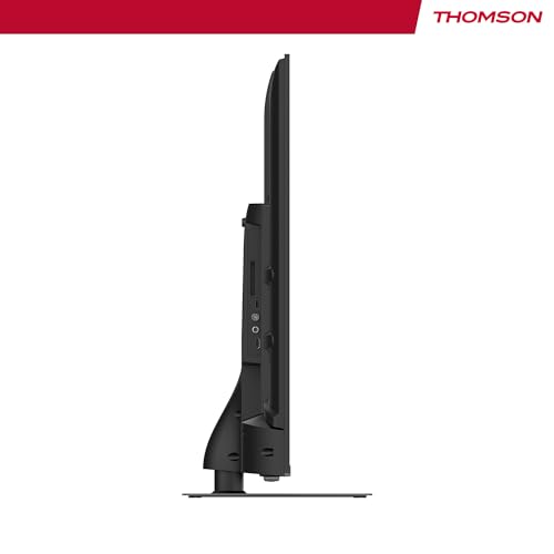 THOMSON 50 Zoll (126cm) QLED Zentraler Standfu&szlig; Google Smart TV, Wi-Fi, Dolby Audio, Bluetooth 5.1, Triple-Tuner (Kabel/Satellit/Antenne), HDMI, CI+, A+ Panel - 50QG5C14