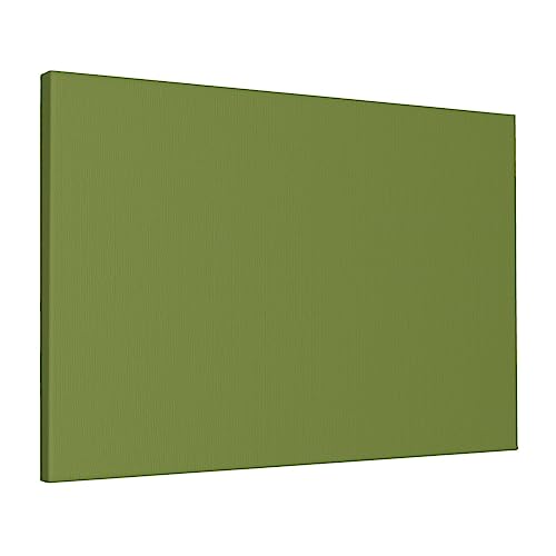 Toile en coton vert foncé 40x61 tableau décoratif suspendre salon bureau