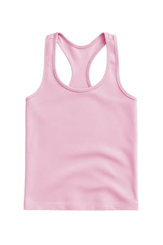 Image of Kurve Premium Girls Seamless Supersoft Wide Strap Comfortable Racerback Tank (Made with Love in The USA)