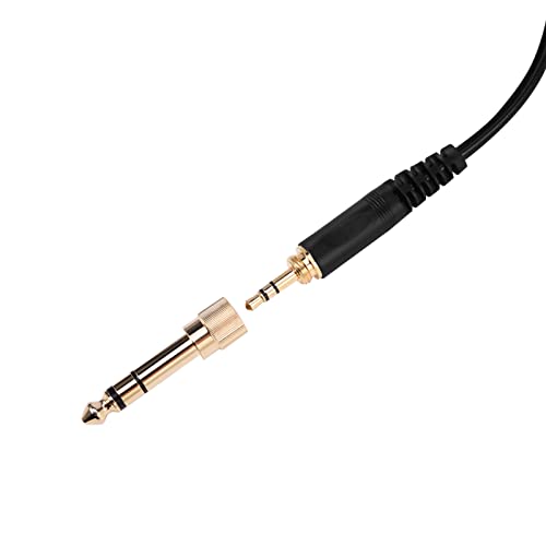 Cable de Reemplazo para Auriculares 3.5mm y Adaptador 6.35mm 6m miniatura 6
