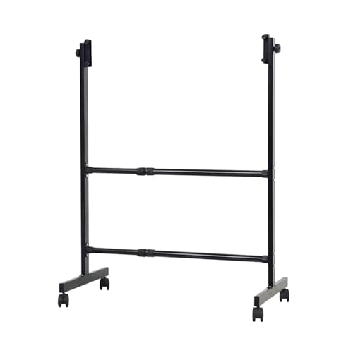 Support pliable portable en métal noir résistant pour tableau 36" x 24"