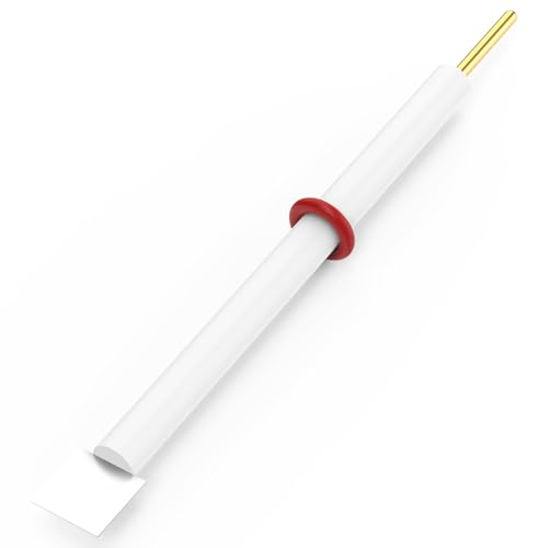 Électrode feuille de titane Labasics 10x10x0,1 mm avec corps en PTFE