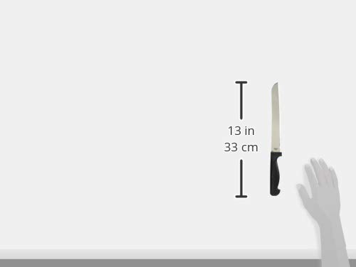 Amazon｜ヤクセル 黒プラ柄パン切ナイフ 30891｜パン切り包丁