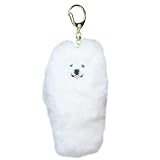 [フレンズヒル] ファーサモエド[キーリング] チャーム/ホワイト バッグチャーム かわいい グッズ 通販