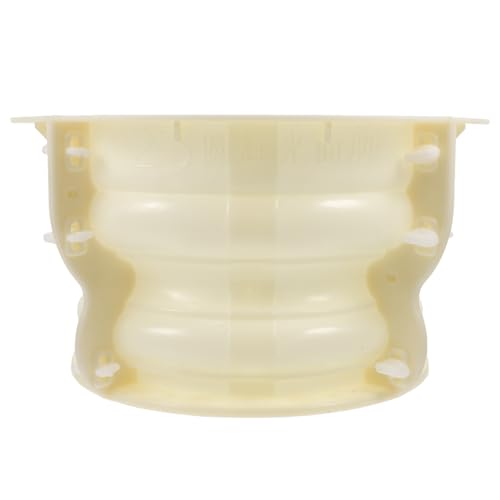Molde de cemento para columnas romanas con acabado europeo elegante en material ABS beige premium