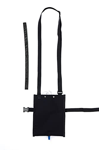 SHENGXIN Urine Drainage Bag Holder 1000 ML Urine Drainage Bag Cover with Adjustable Shoulder and Leg Strap