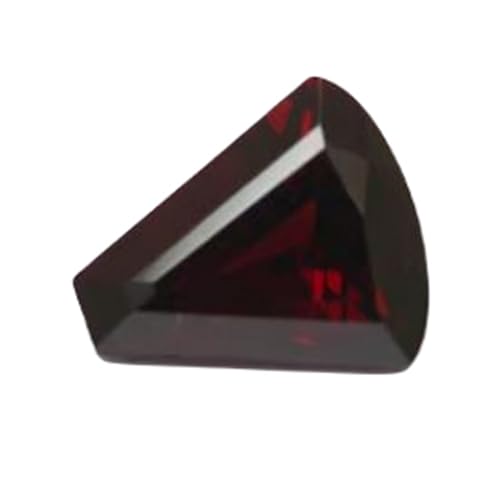 Grenat rouge naturel 11x9mm pierre gemme taillée en vrac pour bague et création de bijoux