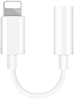 Headphone Adapter for iPhone 8，Earphone Adaptor for iPhone Headphone Jack to 3.5mm Headphone AUX Audio Jack Adapter Compatible for iPhone 7/7P/8/8P/X/XR/XS/XS Max