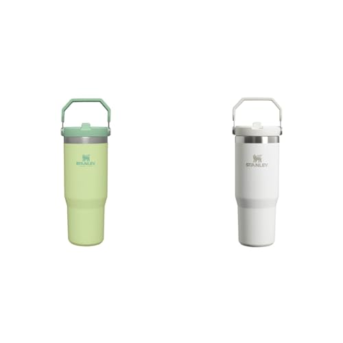 Stanley IceFlow Flip Straw Botella Agua con Pajita 0.89L - Conserva el Frío 12 Horas - Antifugas & IceFlow Flip Straw Botella Agua con Pajita 0.89L - Conserva el Frío 12 Horas - Antifugas