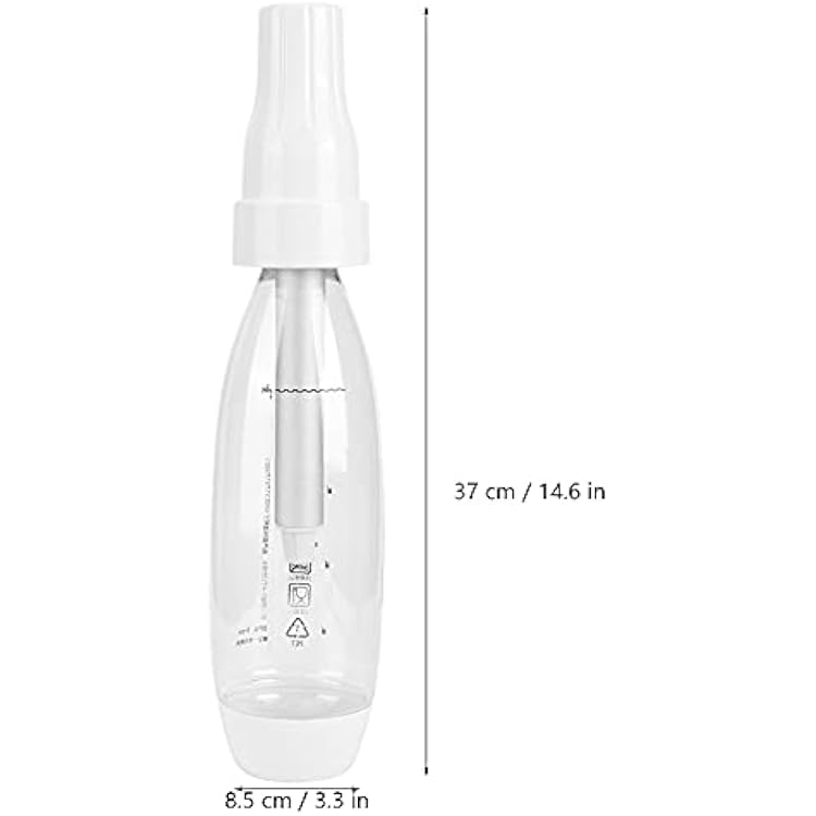 Household Soda Maker, Portable Fizzy Drink Machine Carbonated Water Maker for Home Office Use