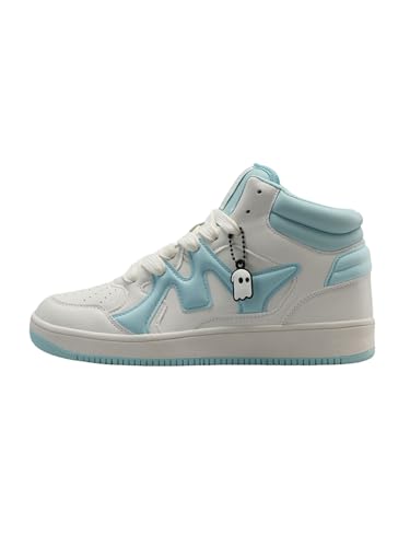 Image of The Souled Store UBZ Ascend: Men and Boys High Top Sneakers | Colourblocked Trainer with Durable PU, Padded Collar & Superior Grip Outsole