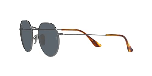 Image of Ray-Ban Junior Kids'RB8165 Jack Titanium Round Sunglasses