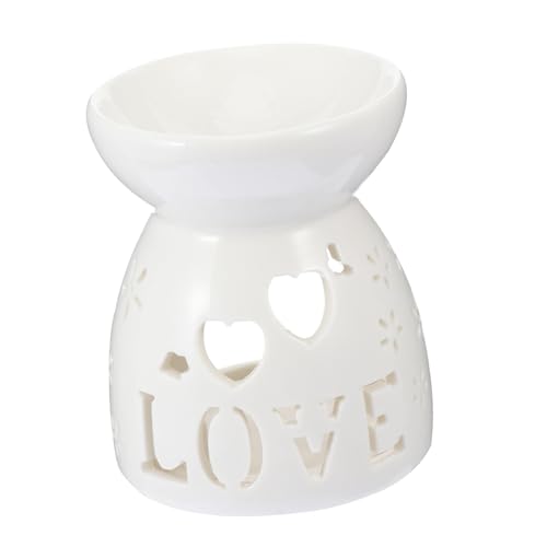 Garneck Creative Ceramic Aromatherapy Incense Burner Stove Desktop Adornment Elegant Censer Holder for Relaxation and Home Decoration