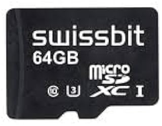 SFSD064GN1AM1MT-E-5E-211-STD, Memory Cards Industrial microSD Card, S-55u, 64 GB, 3D TLC Flash, 25C to +85C