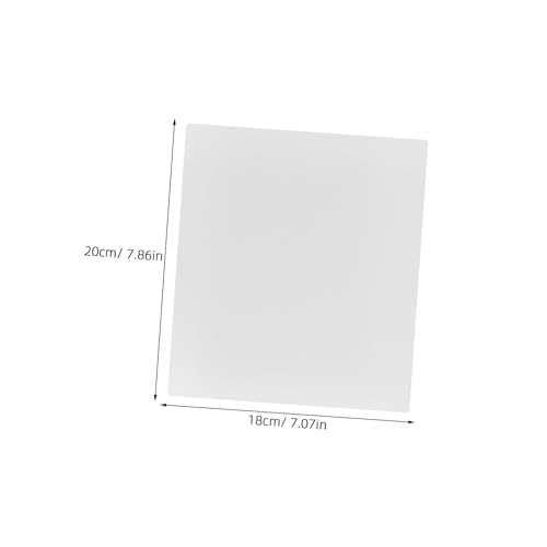 Tablero de dibujo 3D reutilizable de PVC claro para trazos estables y limpios con lápiz 3D 3