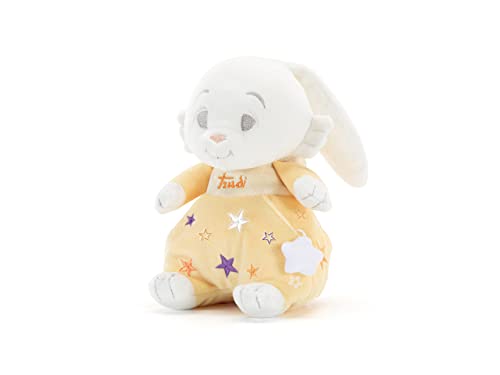 Peluches Trudi Lapin avec Robe Jaune doudou nouveau-né Baby Star 18172